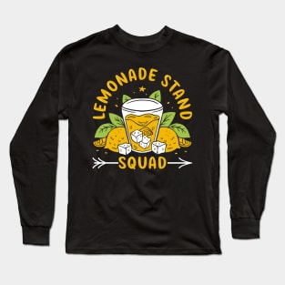 Lemonade Stand Squad Long Sleeve T-Shirt